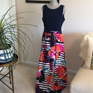 Eliza J Floral Maxi Dress